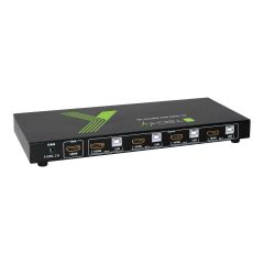 Techly 4x1 USB HDMI KVM Switch 4Kx2K - KVM / a | IDATA-KVM-HDMI4U