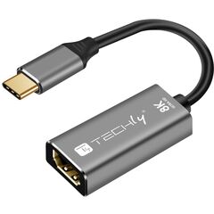 EFB Elektronik Techly USB-C 3.2 auf HDMI 2.1 Adapter 8Ka60Hz 15 cm - 0,15 m | IADAP-USBC-HDMI8, image 