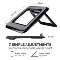 Fellowes I-Spire Series Quick Lift - Notebook stand - b | 8212001