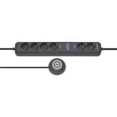 Brennenstuhl Eco-Line Comfort Switch Plus, power strip 6-fold 1159560516