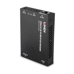 Lindy HDMI and IR over IP Extender - Receiver / AV receiver / 1920 x 1080 pixels / Cat5e / Wired / DC / 5 V / 1 A / 1 pc(s) / 146 mm / 65 mm | 38399, image 