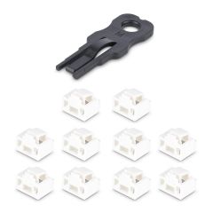 StarTech.com RJ45 Port Locks 10 Pack  RJ45LOCKANDKEY