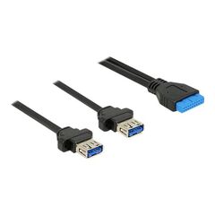 DeLOCK - USB cable - 19 pin USB 3.0 header (F) to USB Typ | 85244