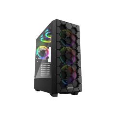 Sharkoon RGB Hex - Mid tower - ATX - windowed sid | 4044951037551