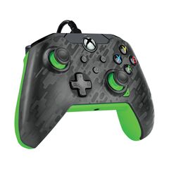 PDP Wired Controller: Neon Carbon, For Xbox & 049012CMGG