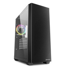 Sharkoon VS9 RGB / Midi Tower / PC / Black / 3x 1 | 4044951039111