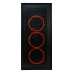 LC-Power Black_Wanderer_X / Midi Tower / PC / Black  | LC-802B-ON