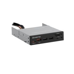 Chieftec CRD-908H - Card reader - 2 in 1 - 3.5" (SD, microSD) - U