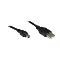 Alcasa USB 2.0 1.8m / 1.8 m / USB A / Mini-USB A / USB | 3310-AM2