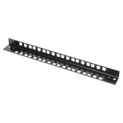 Intellinet - Rack cable management panel - grey, RAL 703 | 712439