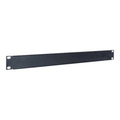Intellinet 19" Blank Panel, 1U, Black - Blank panel - bl | 712675