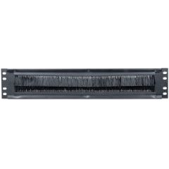 Intellinet 19" Cable Entry Panel, 2U, with Brush Insert, | 712774