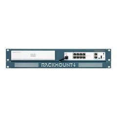 Rackmount.IT RM-CI-T8 - Rack mounting kit - jet black, RAL 9005 -