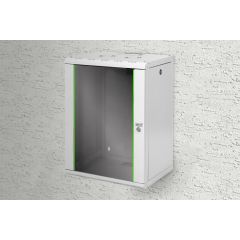 DIGITUS SoHoline DN-19 16-U - Cabinet - wall mountable - grey, RA
