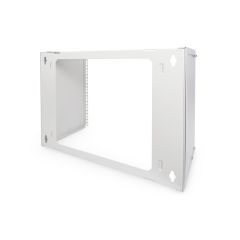 DIGITUS Eco-Line DN-19 PB-8U - Rack - wall mountable - grey, RAL
