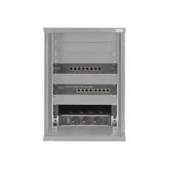 Digitus - Cabinet - wall mountable - black, RAL 9 | DN-10-SET-2-B