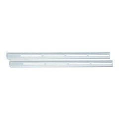 Aixcase AIX-19K1UMR-W - Rack keyboard drawer rail kit - light gre