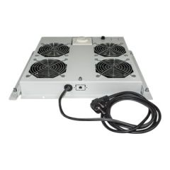 Intellinet 4-Fan Ventilation Unit for 19" Racks, Roof Mo | 712798