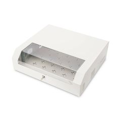 Digitus - Cabinet - wall mountable - grey - 5U - 1 | DN-19 04U-PB