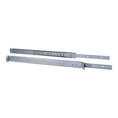 Inter-Tech 18" Telescopic rail - Rack rail kit - grey  | 88887220