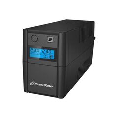 PowerWalker VI 650SE LCD/IEC - UPS - AC 230 V - 360 Wa | 10120091