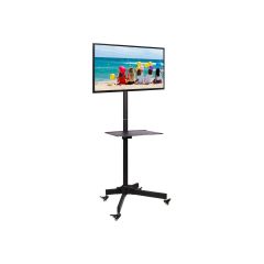 TECHly - Cart - for flat panel / AV equipment - black  | ICA-TR20