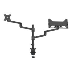 Neomounts DS20-425BL2 - Mounting kit (desk clamp mount, VESA adap