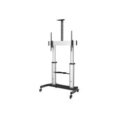 StarTech.com Mobile TV Stand, Heavy Duty TV Cart for | STNDMTV100