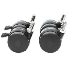 Intellinet Caster Wheel Set for 19" Racks, Set of Four,  | 712170