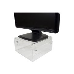 Neomounts NSMONITOR40 - Stand - for Monitor - acrylic - transpare