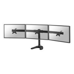 Neomounts FPMA-D700DD3 - Stand - for 3 LCD displays - black - scr