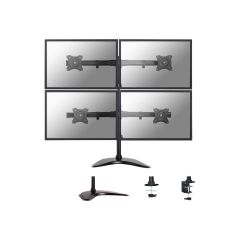 NewStar NeoMounts NM-D335D4 - Stand - for 4 LCD  | NM-D335D4BLACK