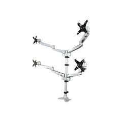 StarTech.com Desk Mount Quad Monitor Arm, Premium Art | ARMQUADPS