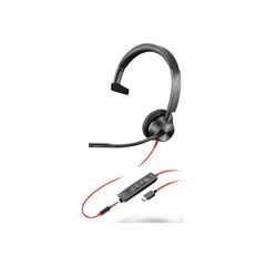 Poly Blackwire 3315 - Blackwire 3300 series - headset - | 8X217AA