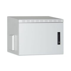 Digitus DN-19 09U-I-OD - Cabinet - wall mountable - grey, RAL 703