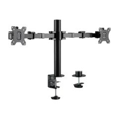 LogiLink - Mounting kit - adjustable arm - for 2 LCD dis | BP0106