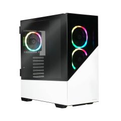 ENERMAXK8 RGB Tempered Glass Mid-Tower ATX PC Case ECAEK8WWARGB