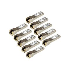 StarTech.com Cisco GLCT Compatible SFP Module 10 GLCT10PKST