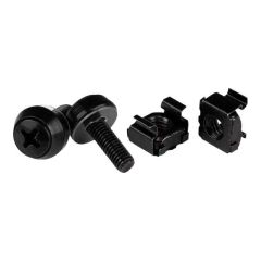 StarTech.com M5 Cage Nuts and Screw 12 mm Rack CABSCREWM5B