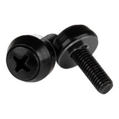 StarTech.com M5 x 12mm Screws 50 Pack, Black M5 CABSCREWSB