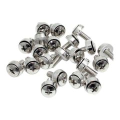 StarTech.com M6 x 12mm Screws 100 Pack M6 Mounting CABSCREWSM62