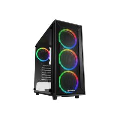 Sharkoon TG4M RGB - ATX case - extended ATX - win | 4044951034840