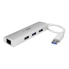 StarTech.com 3Port USB 3.0 Hub with Gigabit ST3300G3UA