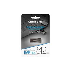 Samsung BAR PLUS TITAN GRAY 512GB - 128 GB - Gra | MUF-512BE4/APC