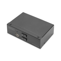 DIGITUS KVM Switch, 2x1 DP, DP Out,USB - Displayport I | DS-12851