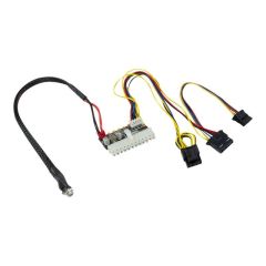 Inter-Tech - Power cable - DC jack, 20 pin ATX to 4 PI | 88882188