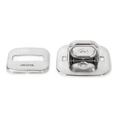 DICOTA - Laptop lock base plate - silver | D32053
