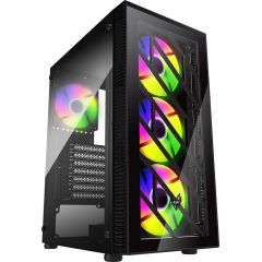 FSP Fortron ATX Midi Tower CMT192, 4 x fix.RGB POC0000156