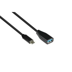Good Connections 2811-OTG - 0.1 m - USB C - USB A - USB 3.2 Gen 1