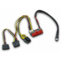 Inter-Tech 88882193 / ATX (20-pin) / SATA 15-pin + Molex (4-pin)